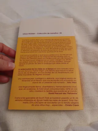 La enfermedad de los viajes en el tiempo