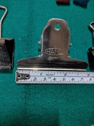 Lote Pinzas Sujeta Papeles JAER con caja