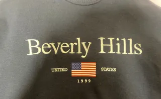 Sudadera Beverly Hills USA 1999 Talla XS