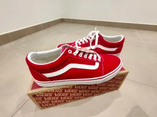 Zapatillas Vans Canvas Rojas