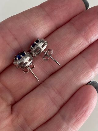 Conjunto de joyería azul