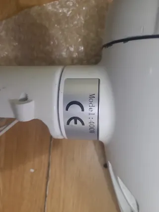 Generador Eólico Worthy 400W con Aspas