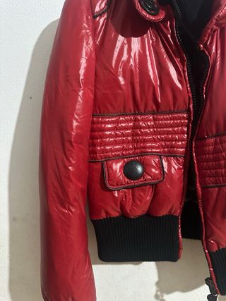 Abrigo Moncler Vintage Rojo