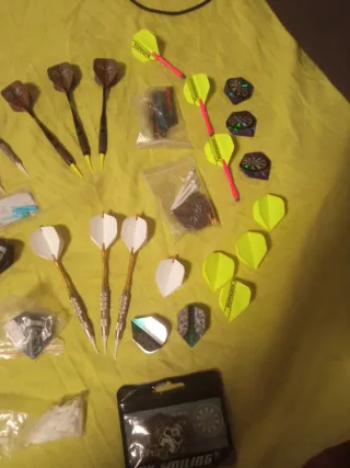 Lote Dardos, Puntas y Plumas