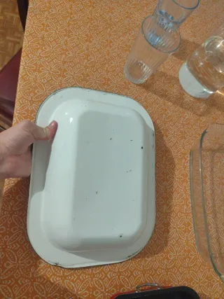 Fuentes de horno esmaltadas