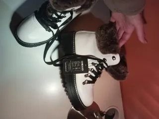 Botas militares con borreguito NUEVAS