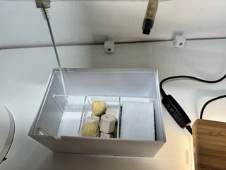 Acuario de mesa transparente