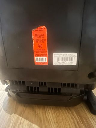 Silla de coche Britax Römer negra