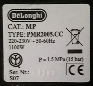 Cafetera De'Longhi Negra