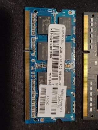 Lotes de RAM DDR3 para portátil