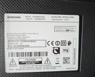 Despiece TV Samsung UE55MU6105K