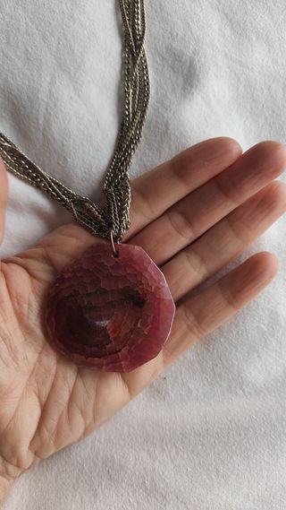 Collar Zara piedra preciosa