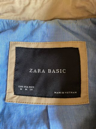 Trench Zara Beige Talla M