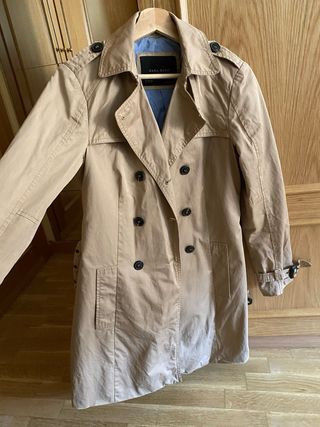 Trench Zara Beige Talla M
