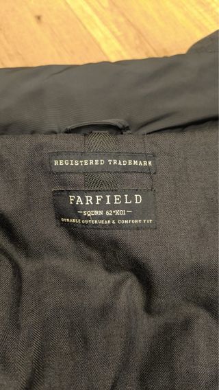 Abrigo Farfield Hombre Azul Oscuro