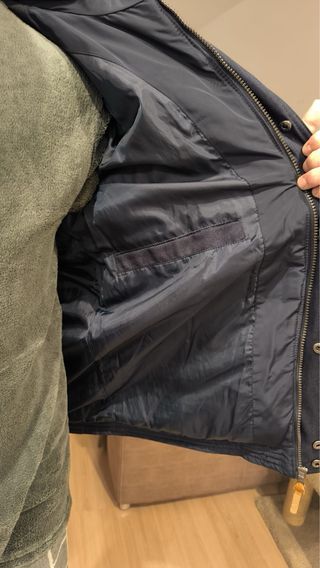 Abrigo Farfield Hombre Azul Oscuro