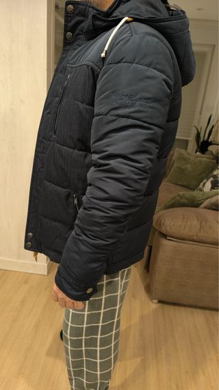 Abrigo Farfield Hombre Azul Oscuro