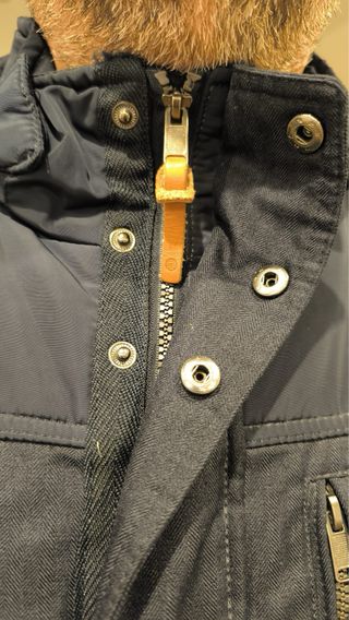 Abrigo Farfield Hombre Azul Oscuro