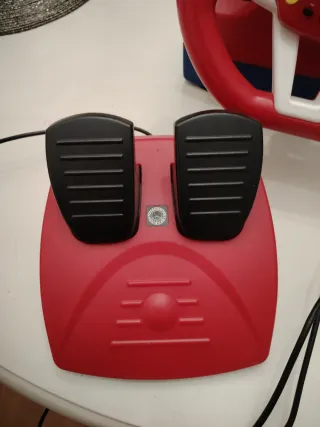 Volante y pedales Mario Kart Nintendo