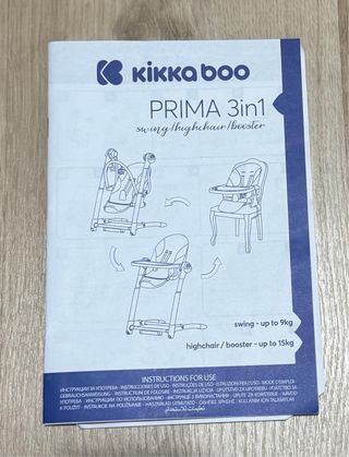 Trona Kikka boo Prima 3 en 1
