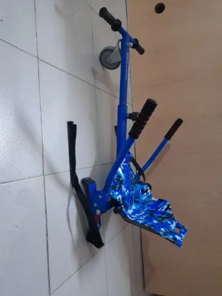 Triciclo Hoverboard Azul Camuflaje marca Evercross