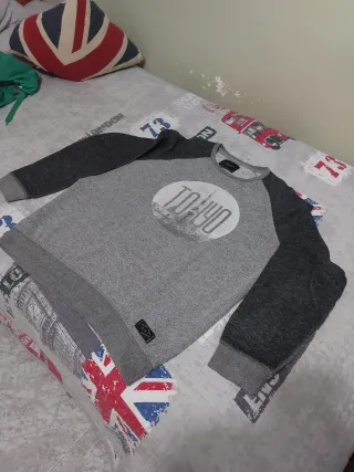 Sudadera Springfield Tokyo Gris