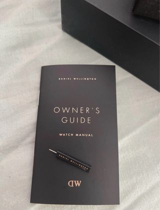 Reloj Daniel Wellington azul y rosa