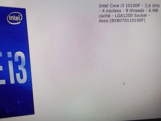 Procesador Intel Core i3-10110F LGA 1200