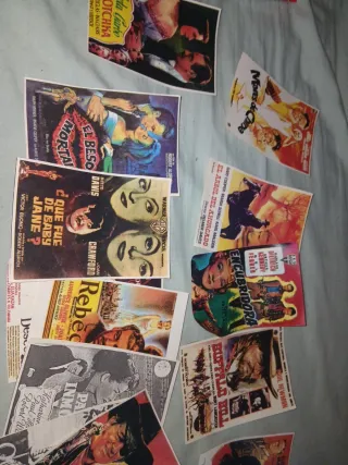 Colección Carteles Cine Clásico pequeños lote