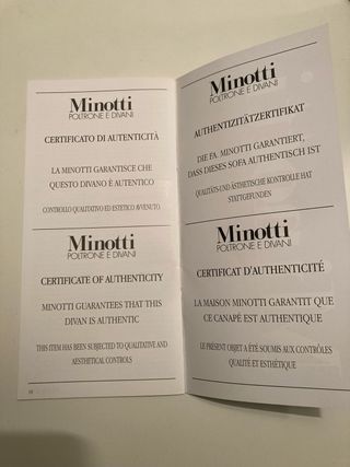 Cama matrimonio de Minotti