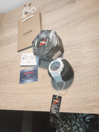 Reloj Casio G-Shock Blanco Multicolor