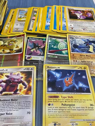 200 cartas pokémon inglés 1995-2009