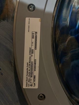 Puerta Lavadora Gris Serie 6 modlo WUQ2448XES/01