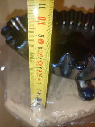 Ciotola Fenton in vetro blu