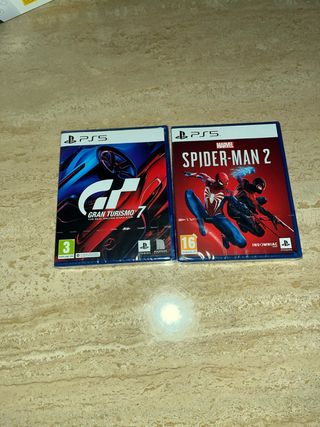 2 Juegos PS5: Gran Turismo y Marvel Spider-Man