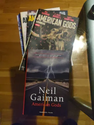 American gods comics + novela completo
