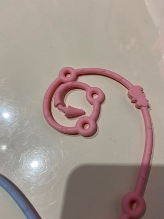 Mordedor bebé y correa para juguetes