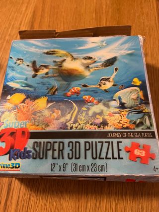 Puzzle 3D Journey of the Sea Turtle