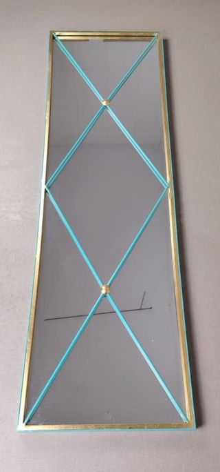 Espejo turquesa