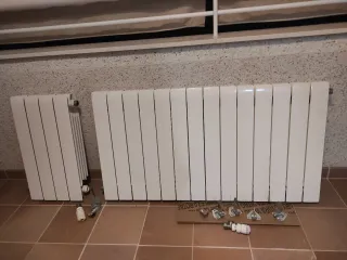 2 Radiadores Aluminio Calefacción