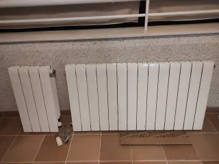 2 Radiadores Aluminio Calefacción