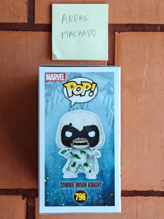Funko Pop 796 Zombie Moon Knight Cavaleiro Luna