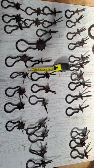 Tiradores forja artística pequeños