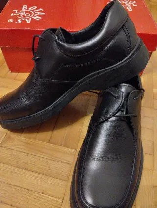 Zapatos Bontas Hombre Negro Talla 42