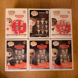 Funko Pop! Stranger Things (Lote 6 figuras)