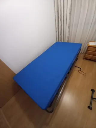 Cama articulada eléctrica con colchón