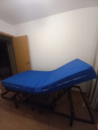 Cama articulada eléctrica con colchón