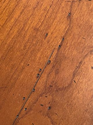 Conjunto comedor cerezo: mesa y 4 sillas