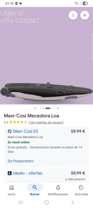 Mecedora Maxi-Cosi Loa