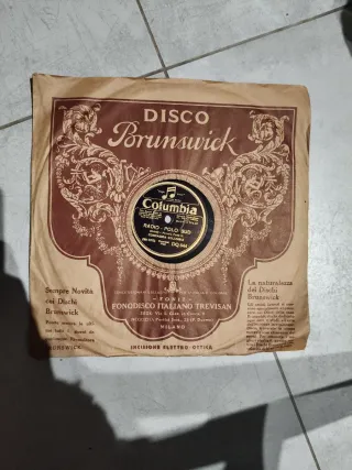 Disco Vinile 78 giri Columbia Radio Polo Sud